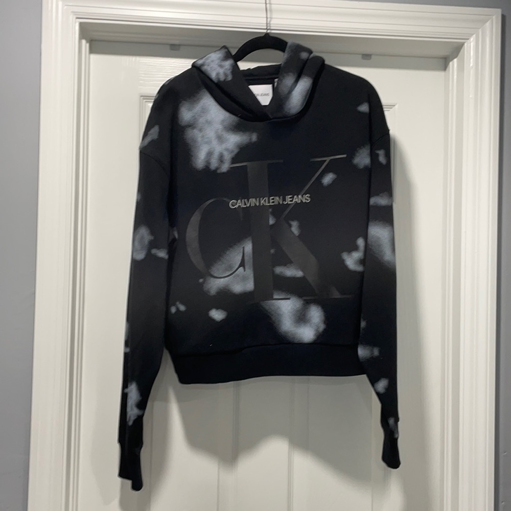 CK Crop Hoodie